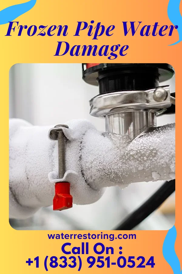 Frozen Pipe Water Damage in Emma, NC